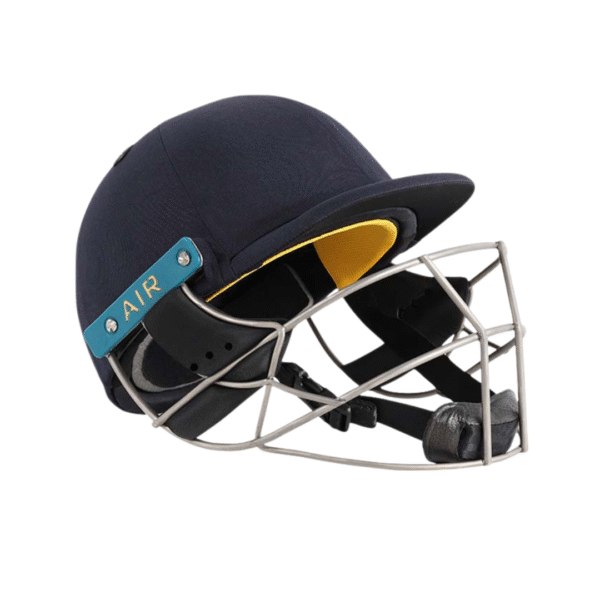 Titanium Cricket Helmet Navy