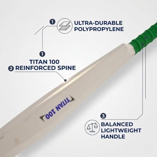 Cougar Titan 100 Plastic Cricket Bat