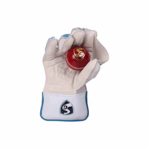 sg league junior wicket keeping gloves