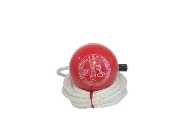 Vixen PVC Gold Ball with Rope